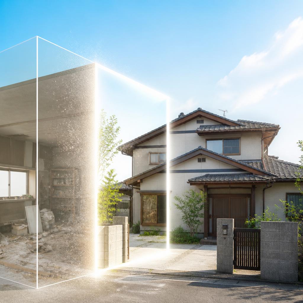 空き家の売却、片付け不要でスムーズに！